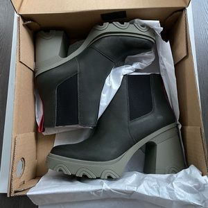 Sorel Brex Chelsea heel boots